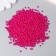 Glass bead 12/0 "dark pink" 15 g