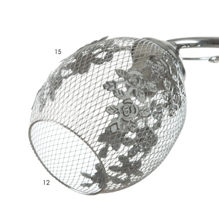 Roshel chandelier 3x60W E27 chrome 42x42x26cm.-5