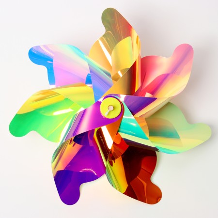 Breeze "Flower" on a wooden stick-3