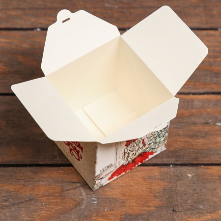 Folding box "Home comfort" 10 x 10 x 10 cm-2