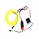 Cartage neon thread for lighting salon, feeder 12 V, 5 m, lemon