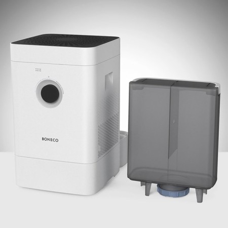 Air humidifier Boneco H400, 14.7 W, up to 150 m2, with cleaning function, white-4