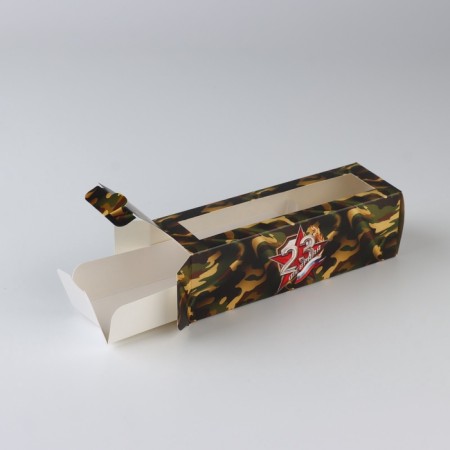 Makarun box "February 23", 5.5 x 18 x 5.5 cm-1