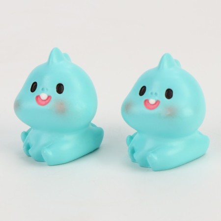 Miniature Puppet "Smiling Dragon", set of 2 pcs., Size 1 pc. - 2.4 × 1.9 cm-1