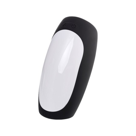 Rechargeable masturbator Erotist hailstorm, silicone, black, 14.7 cm-5