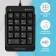 Numerical block A4Tech FSHELER FK13P Black USB Slim for laptop (FK13P Black)