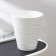Kashpo for flowers with an insert "Valencia", 5.2 l, white color