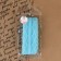 Capricon lace, 40 mm × 10 ± 1 m, blue color
