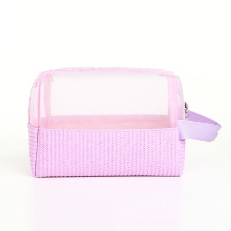 Lightning cosmetic bag, lilac color-1