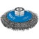 Brush for Ushm Zubble 35265-100_z02, "plate", twisted, steel, 0.3 mm, 100 mm x M14
