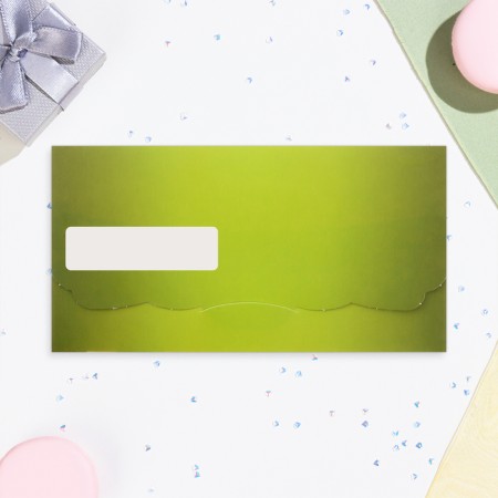 Money envelope "Happy Birthday!" Country house, 18.5 x 8.5 cm-2