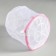 A bag for washing linen with a DOLAIN disc, 15 × 15 × 19 cm, large mesh, white color