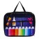 Labor folder A4, 335 x 260 x 60 mm, with handles, textiles, PVC, with a filling of 13 items, calligrata, PTR-111, "pencils"