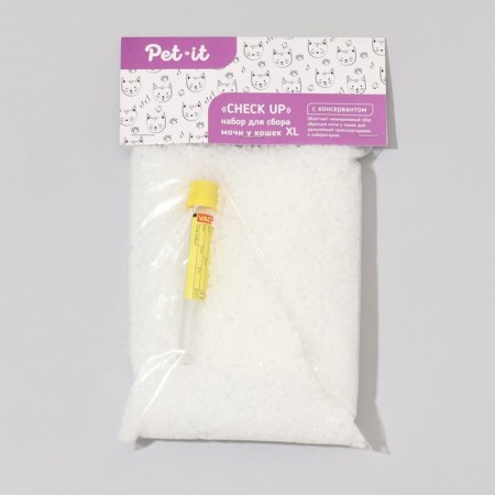 Set for collecting urine in cat -it cats, with a preservative, xl