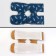 The bandage is self -heated for the knee joint, 14 × 18 × 0.5 cm, the color is blue