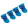 Rubber boots "All-terrain vehicle", set of 4 pcs., Rr m (sole 5 x 4 cm), blue