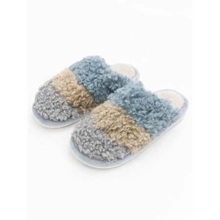 Lamb slippers, size 40-41, gray color-3
