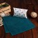 Gift towel in the box Solder and I, type 2, 30x60 cm, color gray-blue, 100% cotton, 320 g/m2