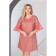 Female dress, size 52, peach color