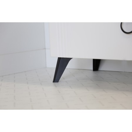 Bedside table, white tree/white matte-5