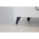 Bedside table, white tree/white matte