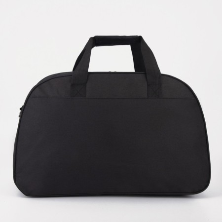 Sports bag with lightning, external pocket, long belt, black color-2