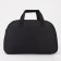 Sports bag with lightning, external pocket, long belt, black color