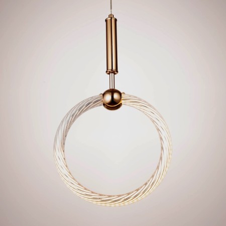 Lamp Bayerlux "Vando" LED 26W gold 24x4.5x44.5 cm-2