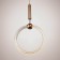 Lamp Bayerlux "Vando" LED 26W gold 24x4.5x44.5 cm