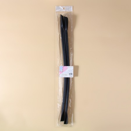 Handles for bag, pair, 44 ± 1 × 1 cm, black color-6