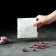 Napkin "flowers", 13 × 4.5 × 9 cm, white color
