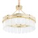 Olyan chandelier LED 60W 3 modes gold 46.5x4x4x30 cm Bayerlux