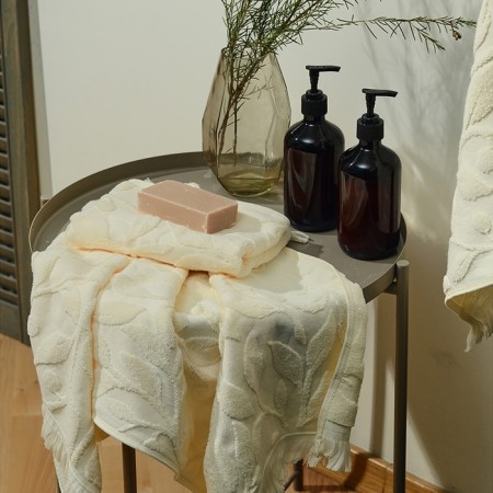 Trure -free towel SL Home: BOHO "Aivory" 90x150 cm, 100% cotton, 520 g/m2