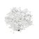 Filler for the ball "Confete hexagon", 3 mm, 10 g, silver color
