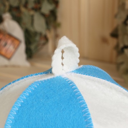 Hat for the bath "Bell. Flowers"-1