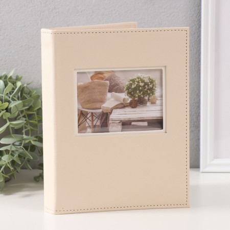 Photo album Deluxe in 40 photos 15x21 cm, plastic. Sheets "Cozy Apartment"-1