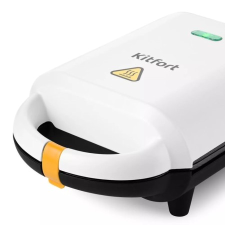 Electric waffle box KitFort KT-1695, 460 W, Belgian, white-1