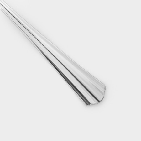 Diningral fork "New", h = 19.8 cm, thickness 1.2 mm, simplified processing, silver color-2