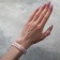 Silicone bracelet Mother Russia, the color is red-white