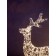 Figure Frosty Frosty "Deer", 55x40x10, 720 LED, 220V, glow warm white