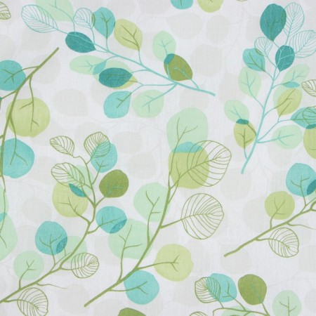 Crystick 1.5 joint venture and I "Eucalypt", 147x210 ± 3, 100% cotton, calico, 120 g/m-1