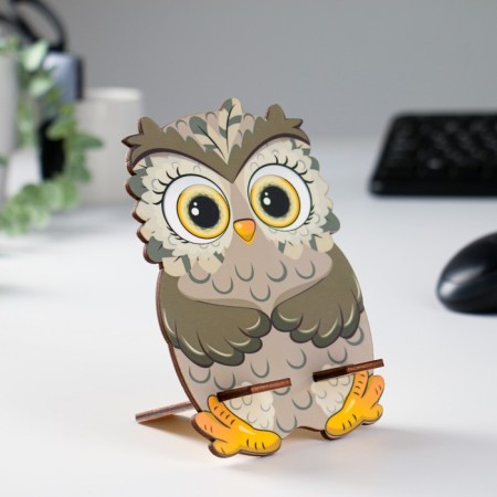 Supply for the phone "owl", lamination, 14.4x9.5 cm