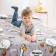 Pacific Palin Gus 150x200cm, Gray, Aerosoft 190 g/m, PE100%