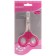 Delight Rose Coogers for a cat, large, straight pink