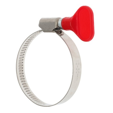 Clamp with the "lamb" Zein English, diameter 32-50 mm, width 9 mm, stainless steel-4