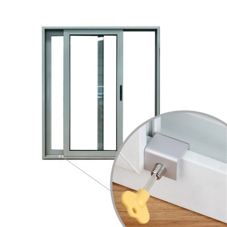The castle blocking for the windows of the tundra 3x1.7x2.3, stainless steel