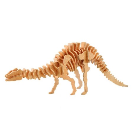 3D-model team wooden miracle-brown "Apatosaur"