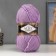 Yarn "Lanagold" 51% acrylic, 49% wool 240m/100g (166 Astra)
