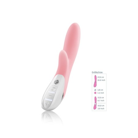 Mystim Danny Divido vibrator, pink color, 27 cm-3