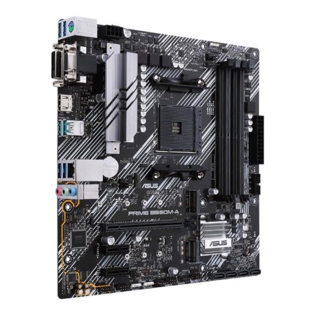The ASUS Prime B550M-A, AM4, B550, 4XDDR4, VGA, DVI, HDMI, MATX.-1